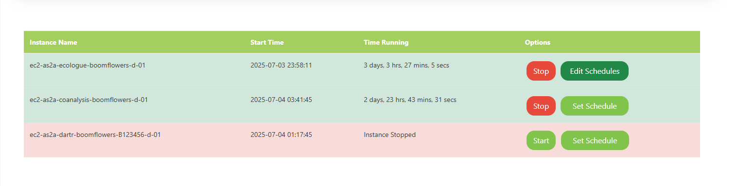 Instance Management